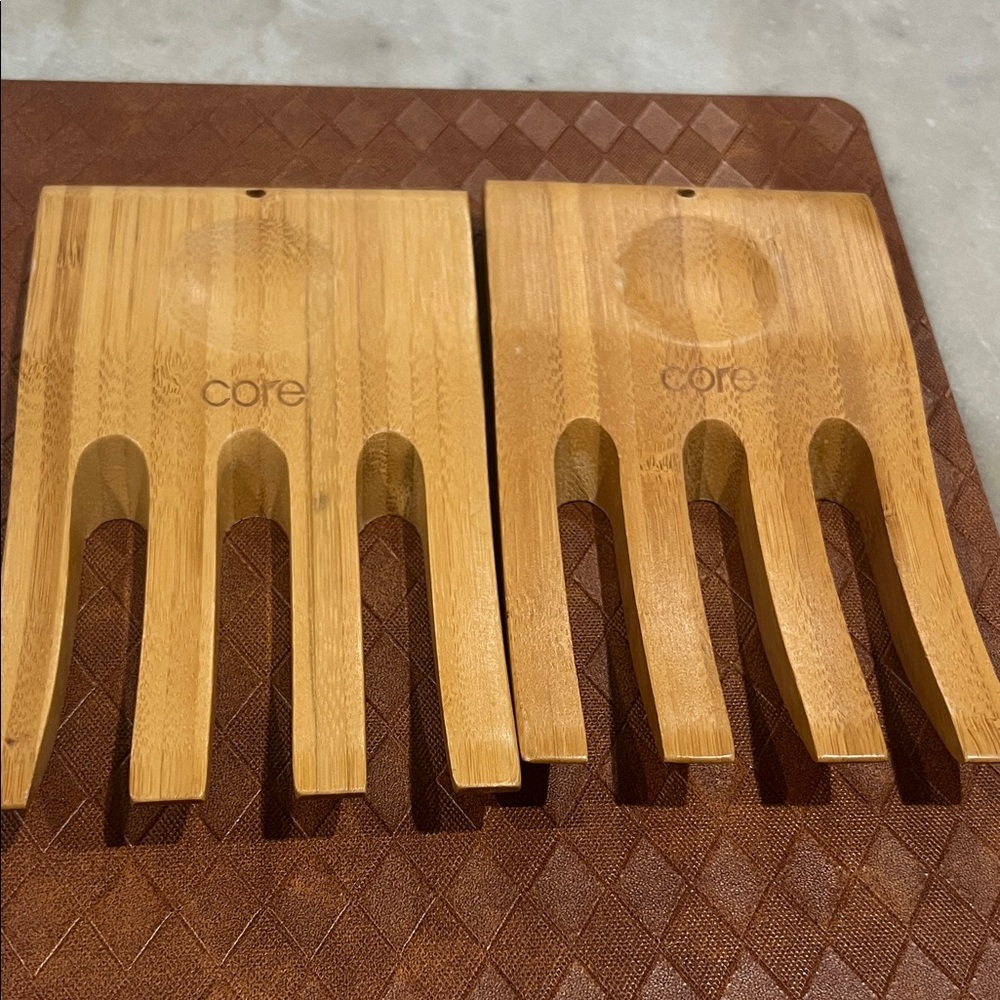 Pair Core Bamboo salad tossing Claws